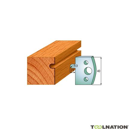 CMT 690.010 Profielmes paar hoogte 40 mm nummer 10 - 1