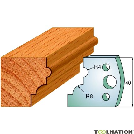 CMT 690.024 Profielmes paar hoogte 40 mm nummer 24 - 1