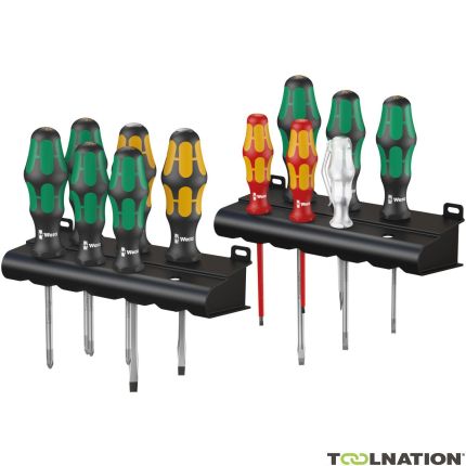 Wera 05051010001 Kraftform XXL Allround-schroevendraaierset, 12-delig - 1