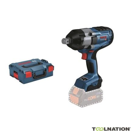 'Bosch Blauw GDS 18V-1050 H Professional Slagmoeraanzetter 3/4" 18V excl. accu"s en lader in L-Boxx  06019J8501''' - 1