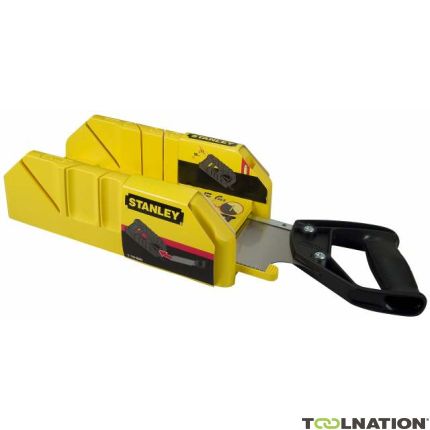 Stanley 1-19-800 Verstekbak Kunststof met Kapzaag L350mm/B143mm/H95mm - 1