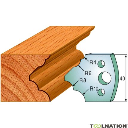 CMT 691.126 Contrames paar hoogte 40 mm nummer 126 - 1