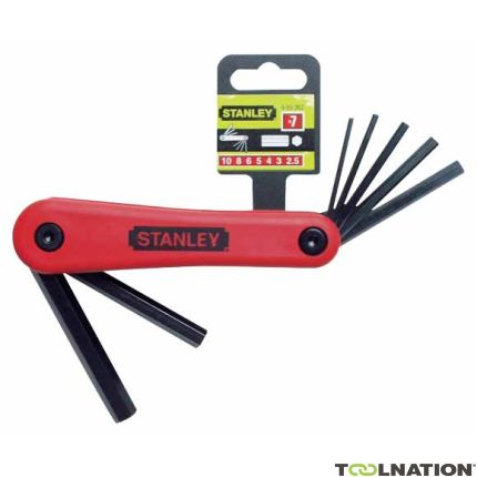 Stanley 4-69-262 Stiftsleutelset 7 Dlg 2,5-10mm - 1