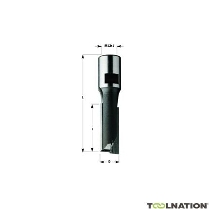 CMT 173.200.11 20 mm Groeffrees met binnendraad aansluiting M10 rechts - 1