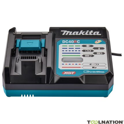 Makita 191M90-3 Oplader XGT DC40RC - 1