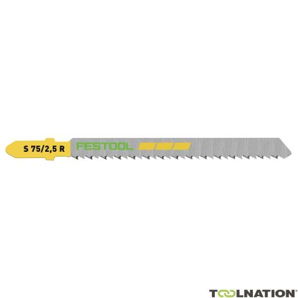 Festool 204259 S 75/2,5 R/5 Decoupeerzaagblad WOOD FINE CUT 5 stuks - 1