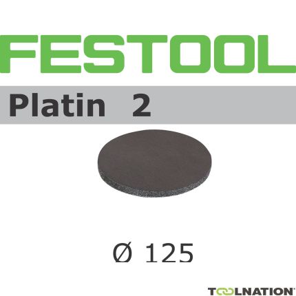 Festool 492377 Schuurschijven Platin STF D125/0 S4000 PL2/15 - 1