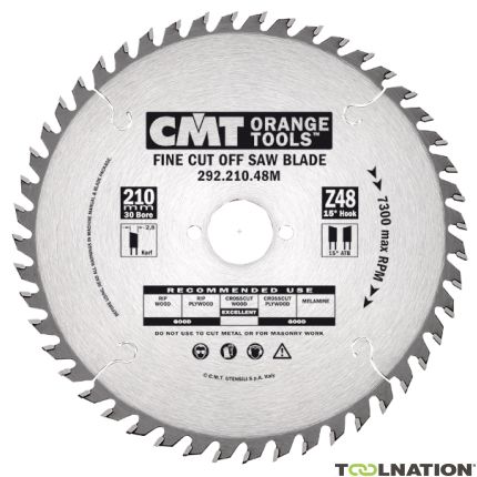 CMT 292.235.48M HM-zaagblad fijne vertanding 235 x 30 x 48T - 3