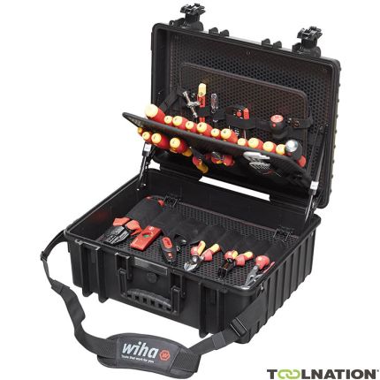 Wiha 40523 Professional Case for electrical installers 80-piece - 1