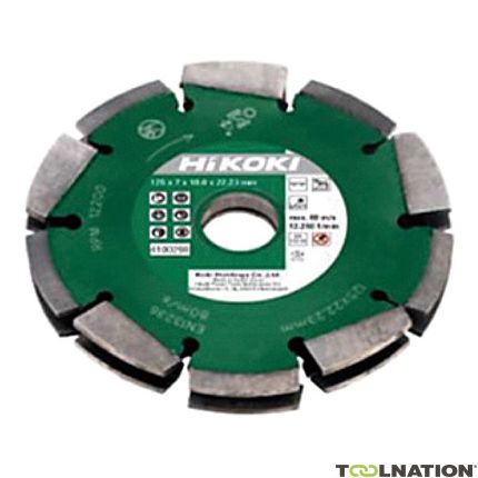 4100298 Diamond saw blade 125mm 2 blades for 20mm slots - 1