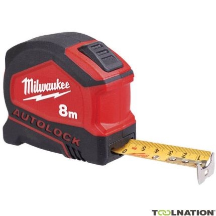 Milwaukee 4932464664 Autolock Tape Measure 8 m. - 1