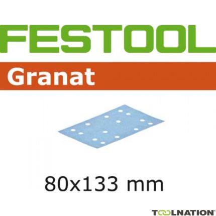 Festool 499628 Granat Schuurstroken STF 80X133 P100 GR/100 - 1