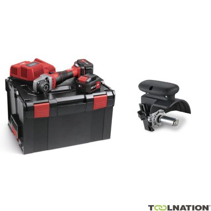 Flex-tools 521981 BME 18.0-EC/5.0 Set Accu Basismotor Trinoxflex 18V 5.0Ah Li-Ion + BS 50 opzetstuk satineren - 1