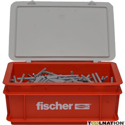 Fischer 523727 Nagelplug N 6 x 60/30 S BOX met verzonken kop 400 stuks - 1