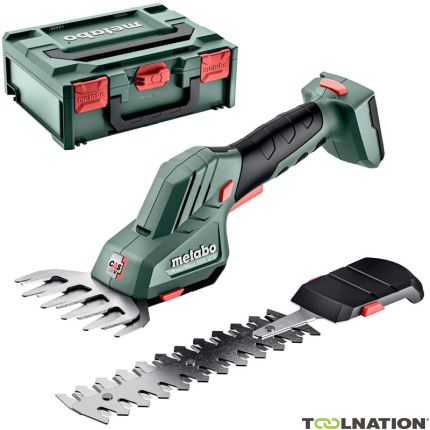 Metabo 601608840 PowerMaxx SGS 12 Q Accu Struik- en grasschaar 12V excl. accu en lader in Metabox - 1