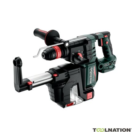 Metabo KH 18 LTX BL 28 Q SET ISA Accu combihamer SDS-Plus 18V excl. accu's en lader + geintegreerde stofafzuiging 601715900 + 5 jaar dealer garantie - 1