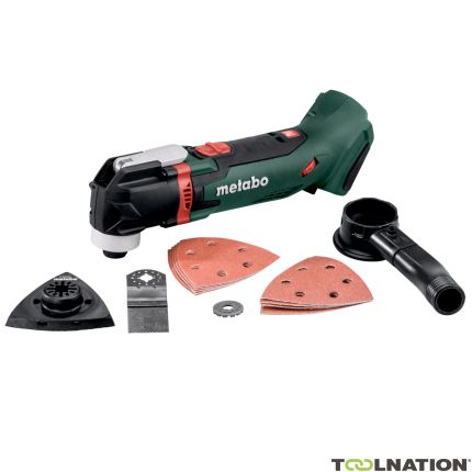 Metabo MT 18 LTX Cordless Multitool 18V Body in Metabox + 5 year dealer warranty - 1