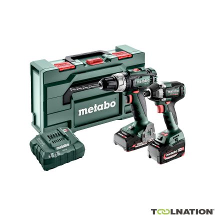 Metabo 685194000 Combo Set 2.8.2 18V 4.0/2,0Ah Li-Ion - BS18L accuklopboor + SSD18 LT 200 BL Slagschroevendraaier - 1