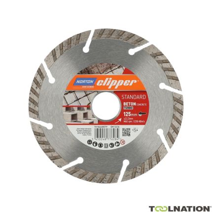 Clipper 70184608580 Standard Beton Diamant zaagblad 230 x 22,23 mm - 1