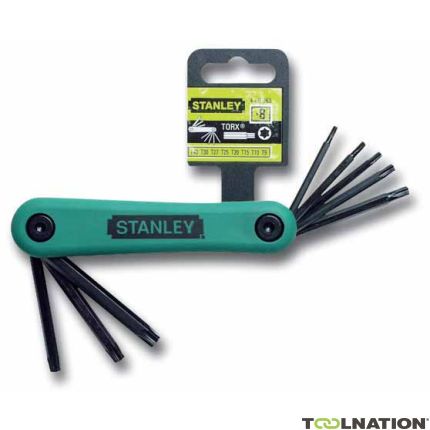 Stanley 4-69-263 Stiftsleutelset 8 Dlg T9-T40 - 1