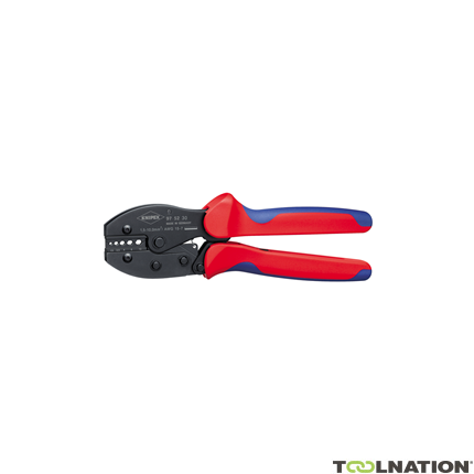 Knipex 975235SB Krimp hefboomtang geïs.open stekker 220 mm - 1