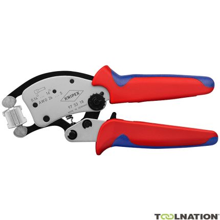 Knipex 975318SB Crimping Pliers Twistor®16 0.14 to 16 mm². - 1