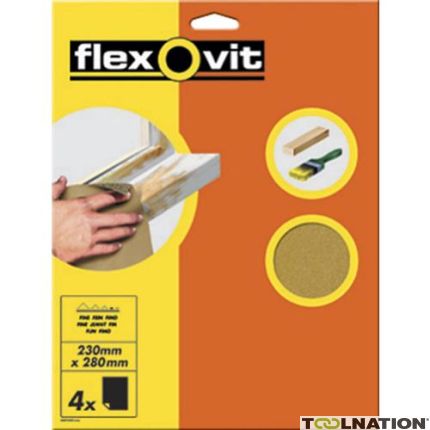 Flexovit 63642558237 A700 Schuurvel 230 x 280 P40 Universeel 25 stuks - 1