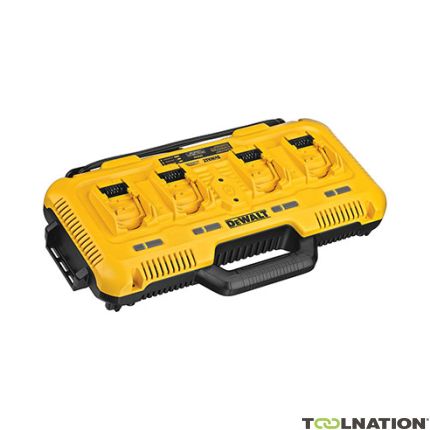 DeWalt DCB104-QW XR 4-poorts snellader 10,8 - 18 Volt en FlexVolt - 1