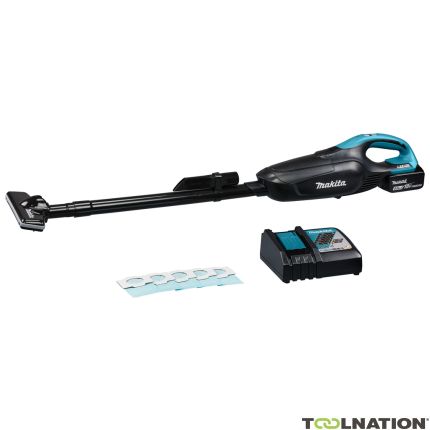 Makita DCL182RTB accu steelstofzuiger zwart 18V 5.0Ah Li-Ion + 5 jaar dealer garantie! - 1