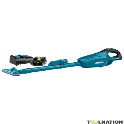 Makita DCL182SY accu steelstofzuiger blauw 18V 1,5Ah Li-Ion - 1