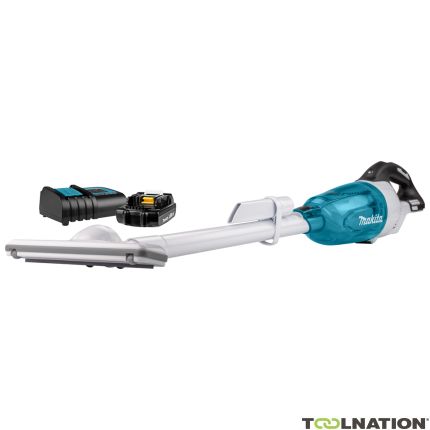 Makita DCL281SYWX accu steelstofzuiger wit 18V 1,5Ah Li-Ion - 1