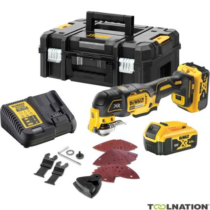 Dewalt DCS356P2 Oscillating multi-tool 18V 5.0Ah Li-Ion in TSTAK - 1