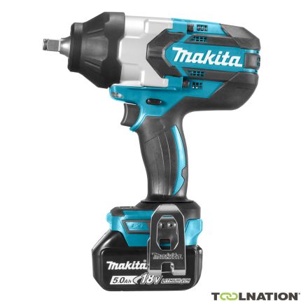 Makita DTW1002RTJ Slagmoersleutel 1/2" 1000Nm 18 Volt 5,0 AH Li-ion - 1