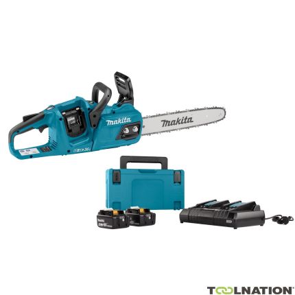 DUC355PT4J LXT 2x18 V Cordless Chainsaw 35 cm Supplied with starter kit 197626-8 - 1