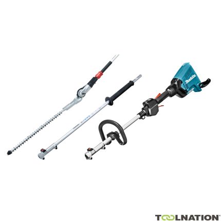 Makita DUX60ZX13 Battery Combisystem D-handle 2 x 18V excl. batteries and charger + Hedge trimmer attachment and Extension handle - 1