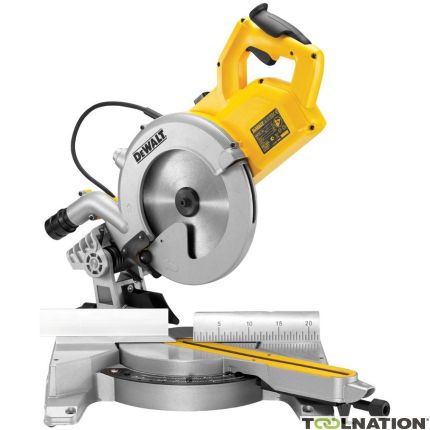 DeWalt DWS778-QS 250 mm afkort- en verstekzaagmachine met XPS zaaglijnindicator - 1