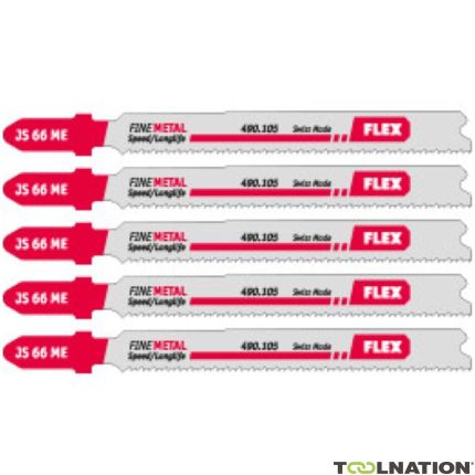 Flex-tools 490105 Decoupeerzaagblad voor Metaal JS 66 ME 5 stuks - 1