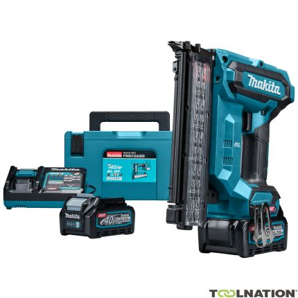 Makita FN001GA202 Brad tacker 40V max 2.0Ah Li-Ion in Mbox - 2