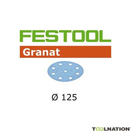 Festool 497176 Schuurschijven Granat STF D125/90 P360 GR/100 - 1