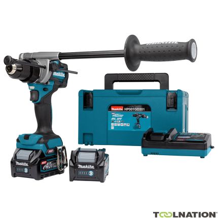 Makita HP001GD201 Accuklopboormachine 40V max 2,5Ah Li-Ion in Mbox - 2