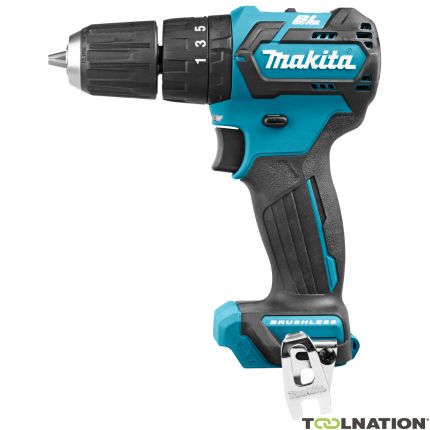 Makita HP332DZJ Klopboor-/schroefmachine koolborstelloos 10,8 Volt excl. accu's en lader in M-Box - 2