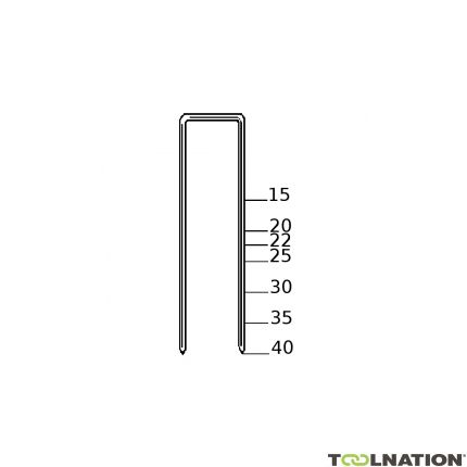 Haubold 503174 KL535 CNK Niet 35 mm 5.000 stuks - 1