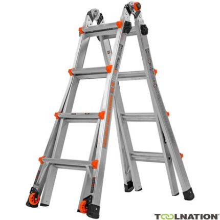 Little Giant 48414101 Velocity telescopiche vouwladder 4 x 4 treden - 2