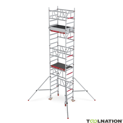 Altrex MiTOWER C003002 Rolsteiger 6.20m werkhoogte hout - 6