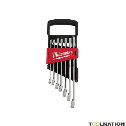 Milwaukee 4932464993 Ratelsleutelset 7 delig - 1