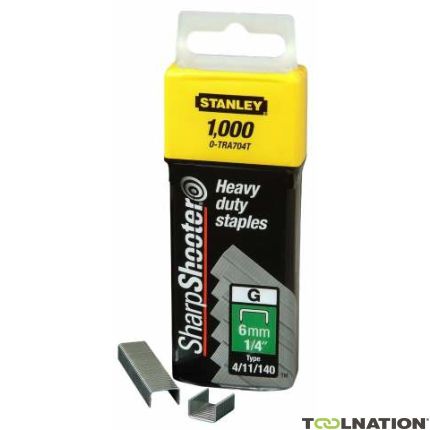 Stanley 1-TRA708T Nieten 12mm Type G - 1000 Stuks - 1