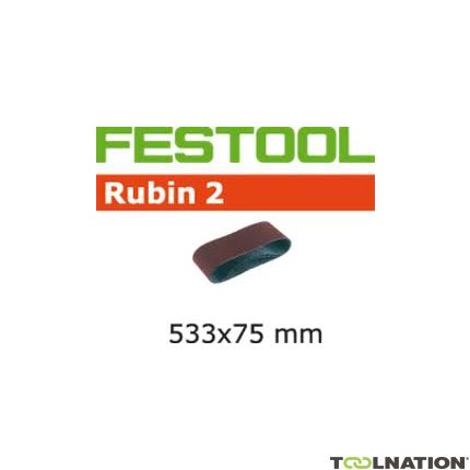 Festool 499159 Schuurband Rubin 2 BS75/533x75-P120 RU/10 - 1