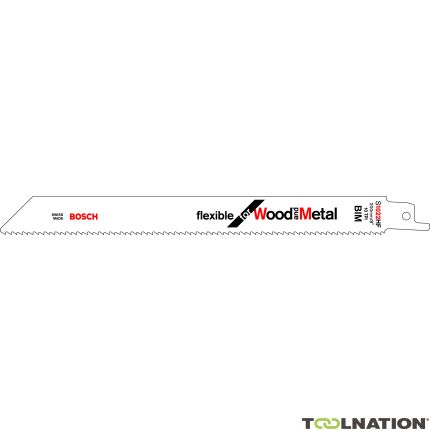 Bosch S1022HF Reciprozaagblad 2608656636 Flexible for Wood and Metal 200 mm 100 stuks - 1