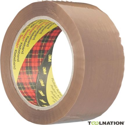 3M 37394507 3739 Dozensluittape 50 mm x 66 mtr Bruin 6 rollen - 1