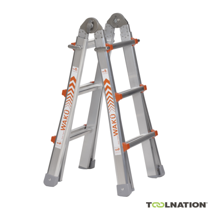 Waku 4 x 3 Telescopic Ladder - 2